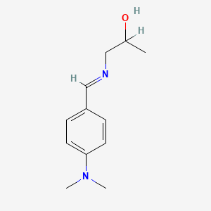 1-((p-Dimethylaminobenzylidene)amino)-2-propanol