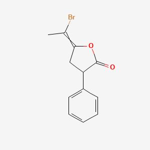 5-(1-Bromoethylidene)-3-phenyloxolan-2-one