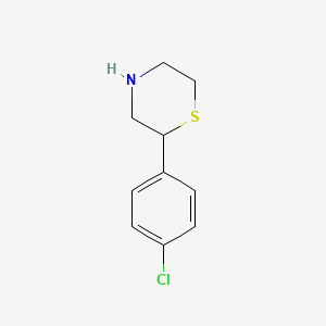 2-(4-Chlorophenyl)thiomorpholine