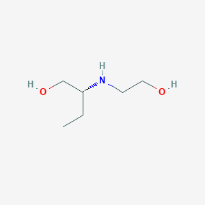 (2R)-2-[(2-Hydroxyethyl)amino]butan-1-ol