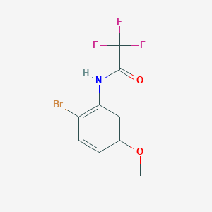 N-(2-Bromo-5-methoxyphenyl)-2,2,2-trifluoroacetamide