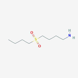 molecular formula C8H19NO2S B1444121 4-(Butane-1-sulfonyl)-butylamine CAS No. 1267660-65-0