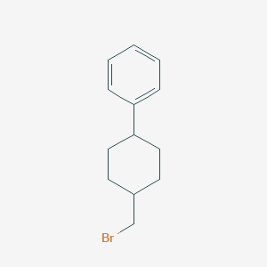 molecular formula C13H17B B1444136 [4-(Bromomethyl)cyclohexyl]benzene CAS No. 1521961-37-4