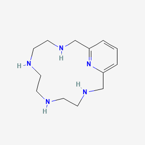 3,6,9,12,18-Pentaazabicyclo[12.3.1]octadeca-1(18),14,16-triene