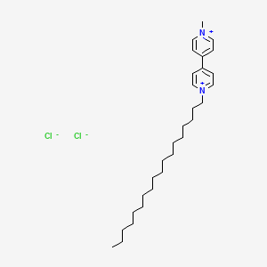 1-Methyl-1'-octadecyl-4,4'-bipyridin-1-ium dichloride