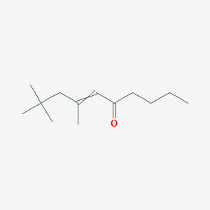 7,9,9-Trimethyldec-6-EN-5-one