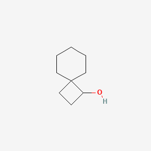 molecular formula C9H16O B1444146 螺[3.5]壬-1-醇 CAS No. 60211-19-0