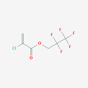 2,2,3,3,3-Pentafluoropropyl 2-chloroprop-2-enoate