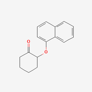 2-(1-Naphthyloxy)-1-cyclohexanone