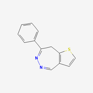 7-Phenyl-8H-thieno[3,2-d][1,2]diazepine