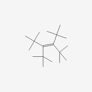 molecular formula C18H36 B14441497 Tetra-tert-butylethylene CAS No. 75245-23-7