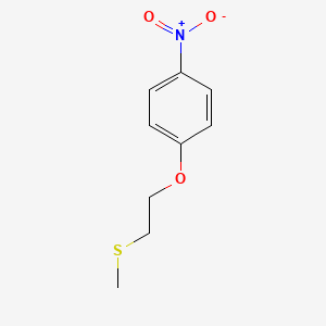 Benzene, 1-[2-(methylthio)ethoxy]-4-nitro-