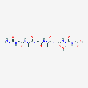 L-Alanylglycyl-L-alanylglycyl-L-alanylglycyl-L-serylglycine