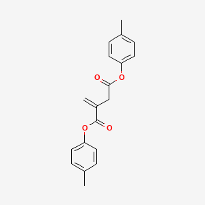 Bis(4-methylphenyl) 2-methylidenebutanedioate