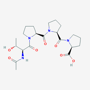 N-Acetyl-L-threonyl-L-prolyl-L-prolyl-L-proline