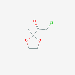 2-Chloro-1-(2-methyl-1,3-dioxolan-2-yl)ethan-1-one