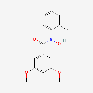 N-Hydroxy-3,5-dimethoxy-N-(2-methylphenyl)benzamide