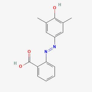 2-((3',5'-Dimethyl-4'-hydroxyphenyl)azo)benzoic acid