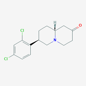 (7R,9aR)-7-(2,4-Dichlorophenyl)octahydro-2H-quinolizin-2-one