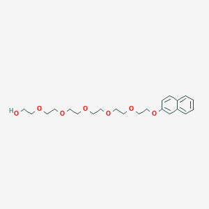 17-[(Naphthalen-2-yl)oxy]-3,6,9,12,15-pentaoxaheptadecan-1-ol