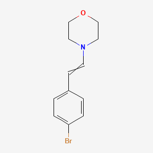 4-[2-(4-Bromophenyl)ethenyl]morpholine