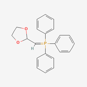 Phosphorane, (1,3-dioxolan-2-yl-methylene)triphenyl-