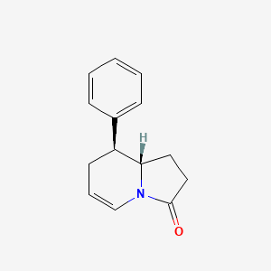 (8S,8aS)-8-Phenyl-1,7,8,8a-tetrahydroindolizin-3(2H)-one