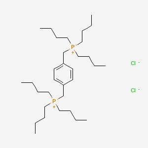 Phosphonium, [1,4-phenylenebis(methylene)]bis[tributyl-, dichloride