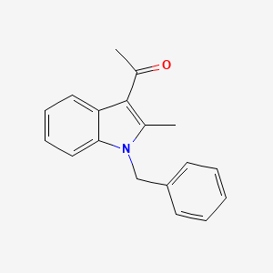 1-(1-Benzyl-2-methyl-1H-indol-3-yl)ethan-1-one