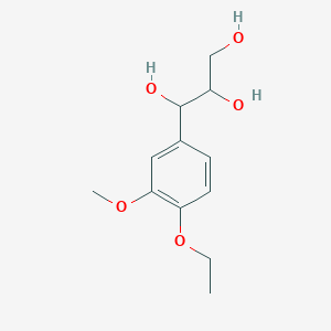 1-(4-Ethoxy-3-methoxyphenyl)propane-1,2,3-triol