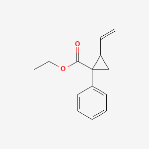 Ethyl 2-ethenyl-1-phenylcyclopropane-1-carboxylate