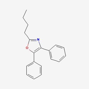 2-Butyl-4,5-diphenyl-1,3-oxazole