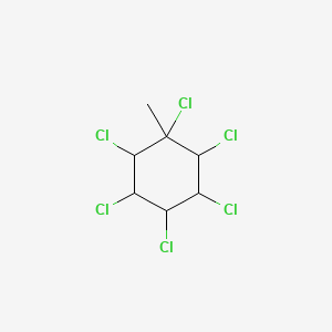 1,2,3,4,5,6-Hexachloro-1-methylcyclohexane