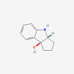 (3aR,8bS)-2,3,3a,4-Tetrahydrocyclopenta[b]indol-8b(1H)-ol