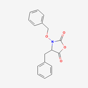 4-Benzyl-3-(benzyloxy)-1,3-oxazolidine-2,5-dione