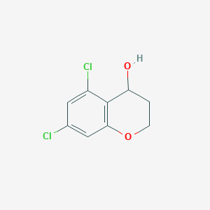 5,7-dichloro-3,4-dihydro-2H-1-benzopyran-4-ol