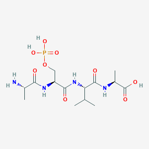 L-Alanyl-O-phosphono-L-seryl-L-valyl-L-alanine