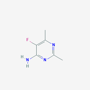 5-Fluoro-2,6-dimethylpyrimidin-4-amine