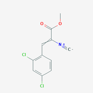 Methyl 3-(2,4-dichlorophenyl)-2-isocyanoprop-2-enoate