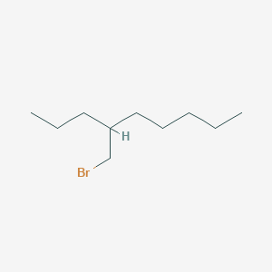 molecular formula C10H21B B1444217 4-(溴甲基)壬烷 CAS No. 1497343-76-6