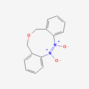 (5Z)-5,6-dioxido-11,13-dihydrobenzo[c][6,1,2]benzoxadiazonine-5,6-diium