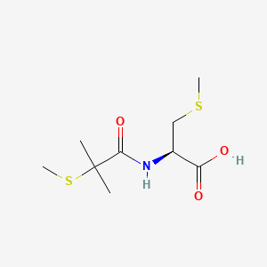 S-Methyl-N-(2-methyl-2(methylthio)propionyl)-L-cysteine