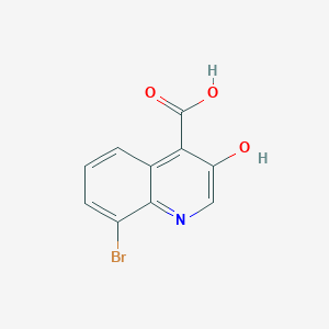 8-Bromo-3-hydroxyquinoline-4-carboxylic acid