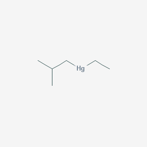 Ethyl(2-methylpropyl)mercury