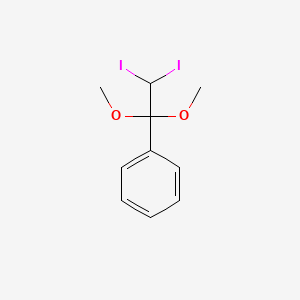 (2,2-Diiodo-1,1-dimethoxyethyl)benzene