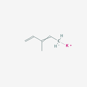 molecular formula C6H9K B14442497 potassium;3-methylpenta-1,3-diene CAS No. 74206-00-1