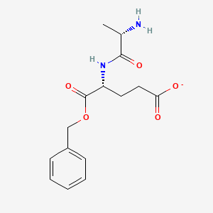 Benzyl L-alanyl-5-oxido-5-oxo-D-norvalinate