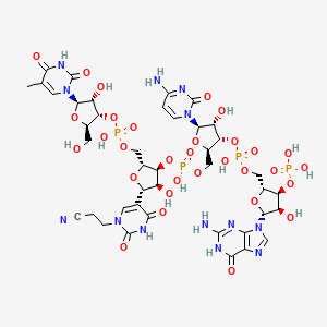 Ribosylthymine phosphate-pseudouridine phosphate-cytidine phosphate-guanosine phosphate