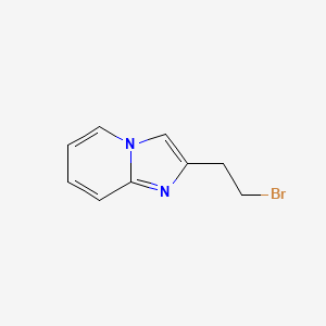 molecular formula C9H9BrN2 B1444266 2-(2-Bromo-ethyl)-imidazo[1,2-a]pyridine CAS No. 1260385-84-9