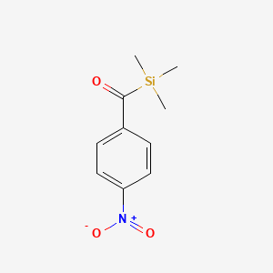 (4-Nitrophenyl)(trimethylsilyl)methanone